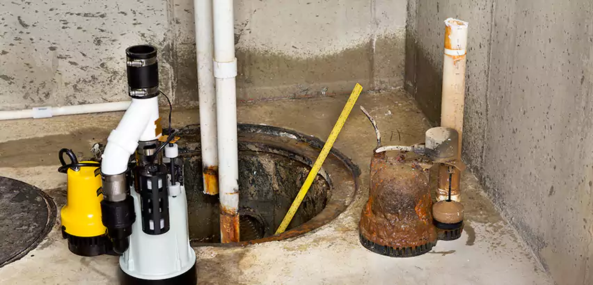 Installing Sump Pump in Finished Basement in Sammamish, WA